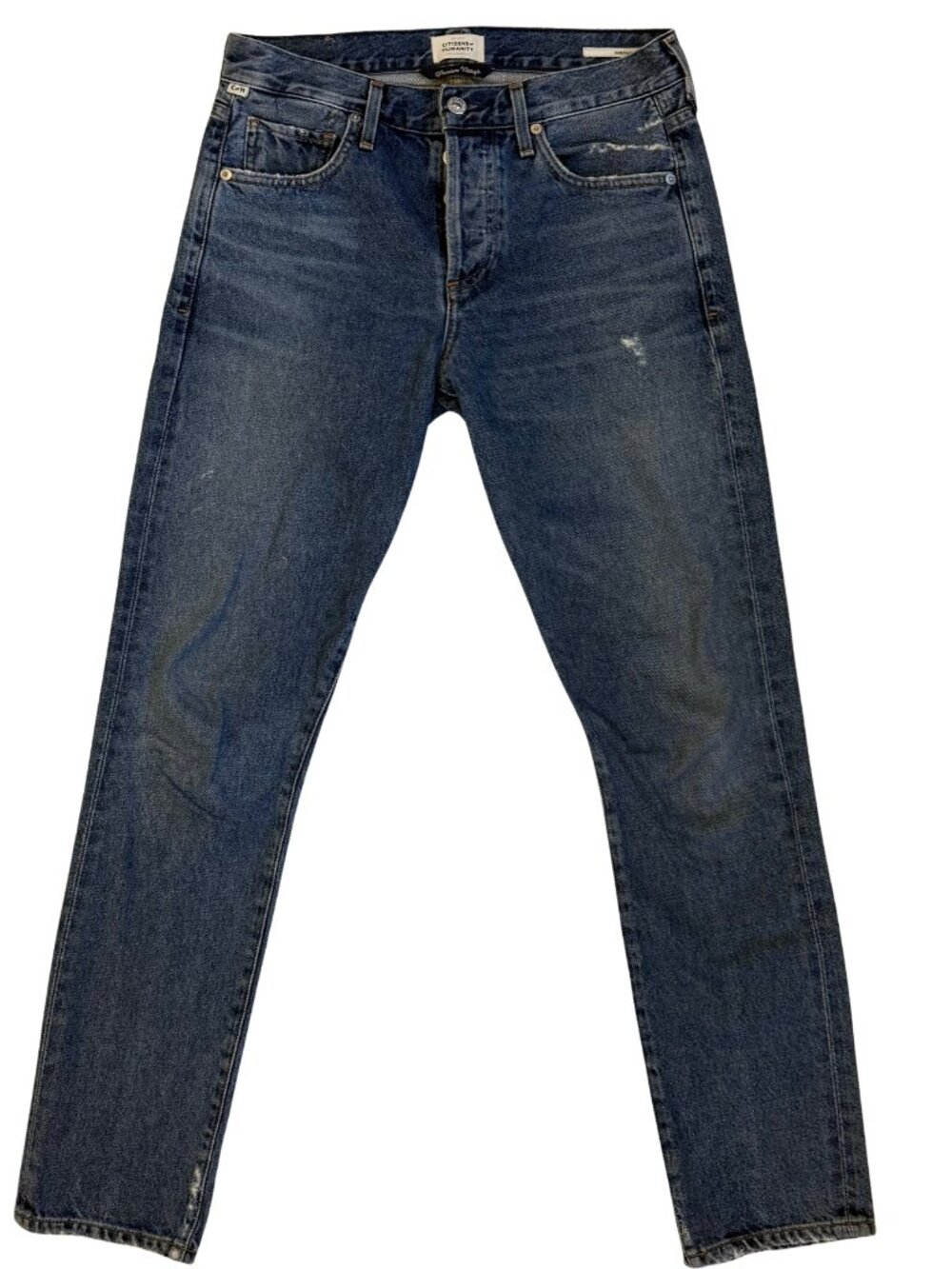 Citizens Of Humanity Emerson Distressed Straight Leg Jeans
